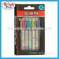 New style glitter rainbow gel ink pen for promotion